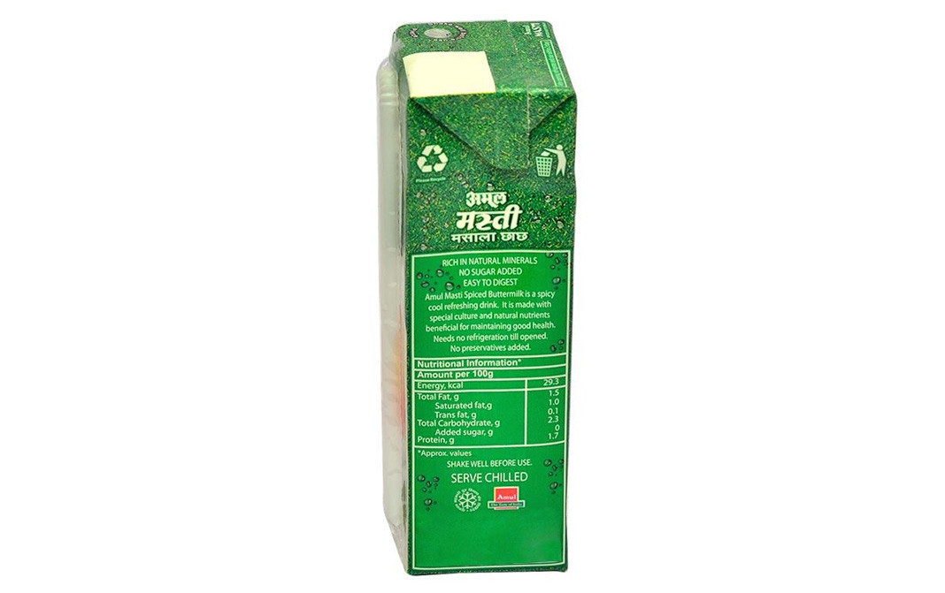 Amul Masti Buttermilk Spiced   Tetra Pack  200 millilitre